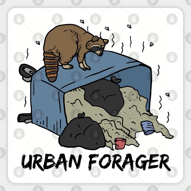 Urban Forager Magnet by Four Season Foraging